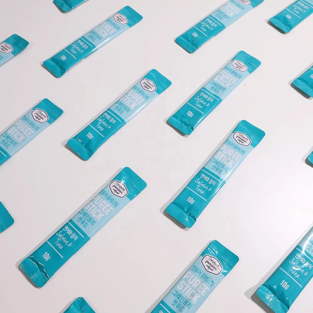 Good Price Miso Korean Brand 4 Flavours Liquid Wet Food Cat Treat Stick To Keep Healthy For Cats