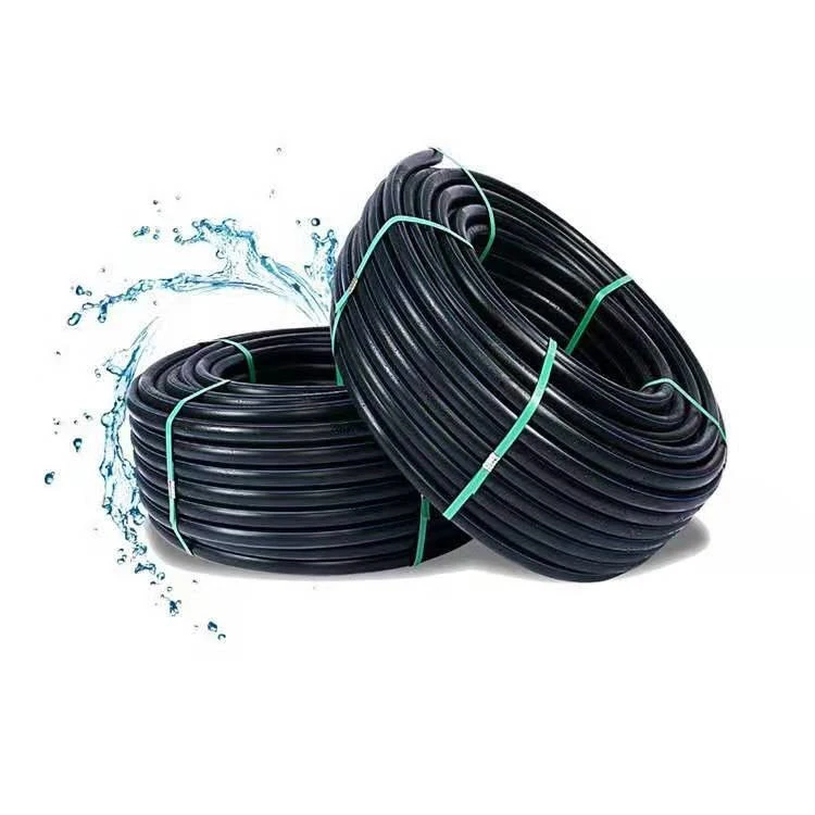 1inch 2 inch polyethylene Irrigation Small Diameter HDPE rolled pipe rubber hose PE irrigation tube black plastic coil pipe
