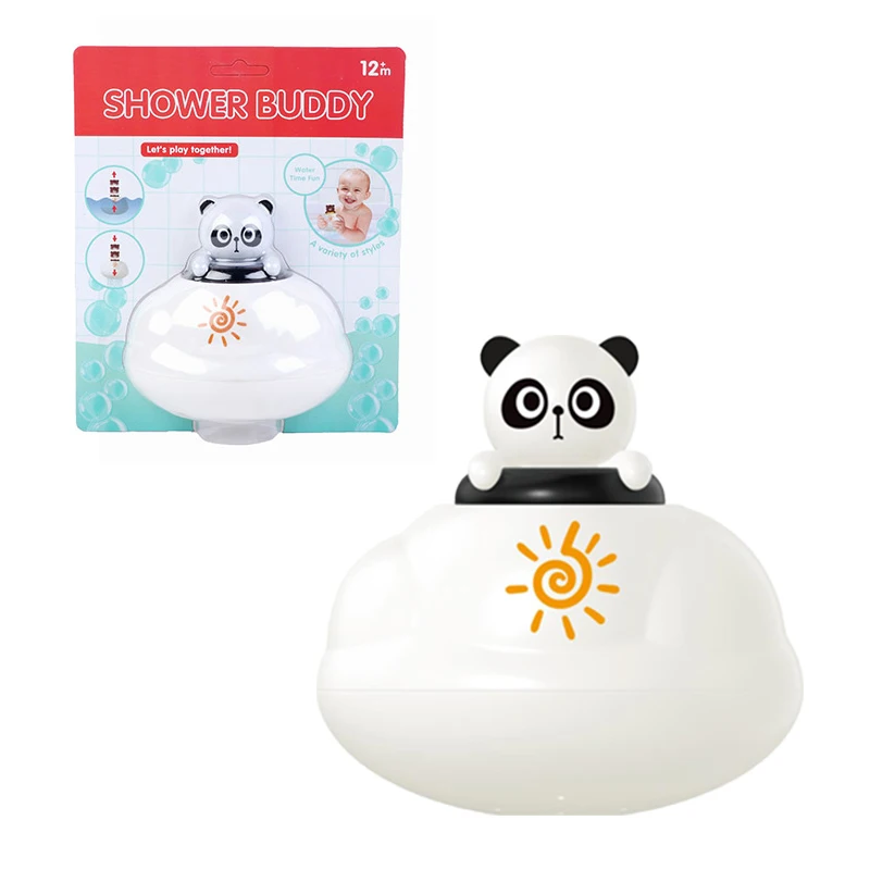 Cute Cartoon Animal Floating Bath Toys Plastic Water Spray Toy for Toddlers for Bathtub Shower Toys for Children