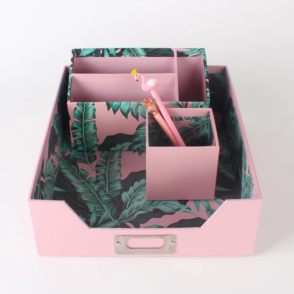 Multiple Compartment Sturdy Box Magazine File Storage Organizer Desktop A4 Folder Box File