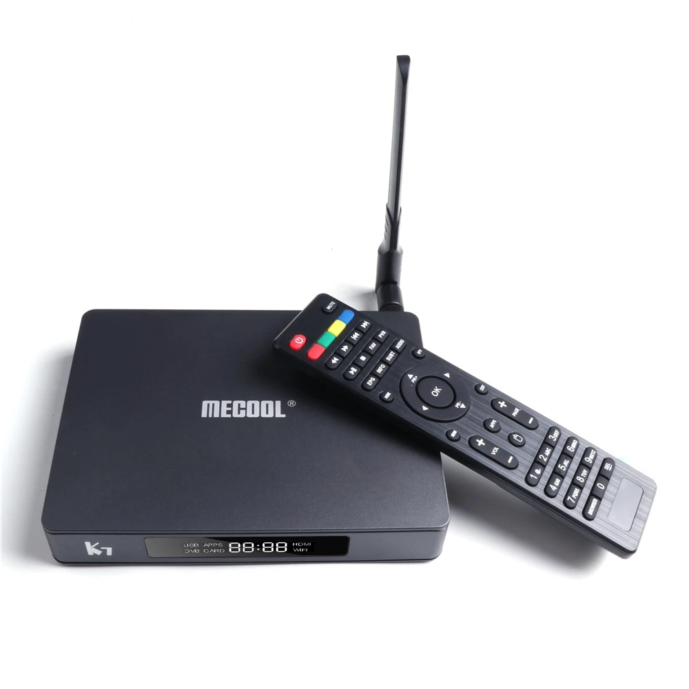  Videostrong OEM K7 4G 64G DVB-S2/T2/C Amlogic S905X2 гибридная ТВ-приставка Android с поддержкой CCCAM спутниковый