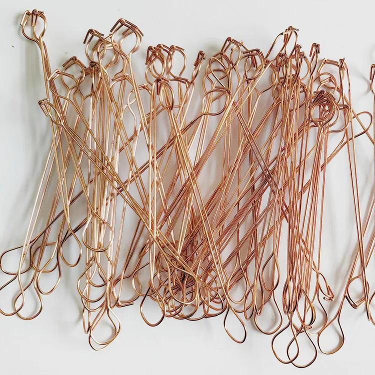 Double Loop Bar Tie Wire / Copper coated loop double Wire Ties