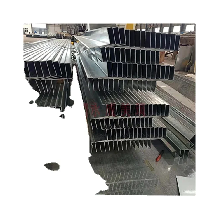 Factory direct supply galvanized z shape steel channel durable galvanized steel purlin