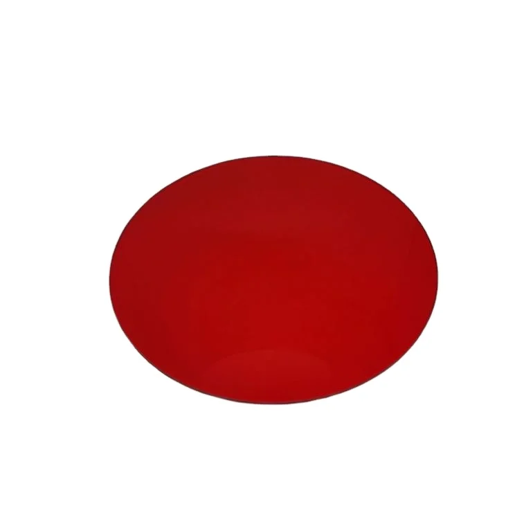 High Transmittance 630Nm  640Nm Longpass Red Filter Glass HB630 HB640 Window RG630 RG645