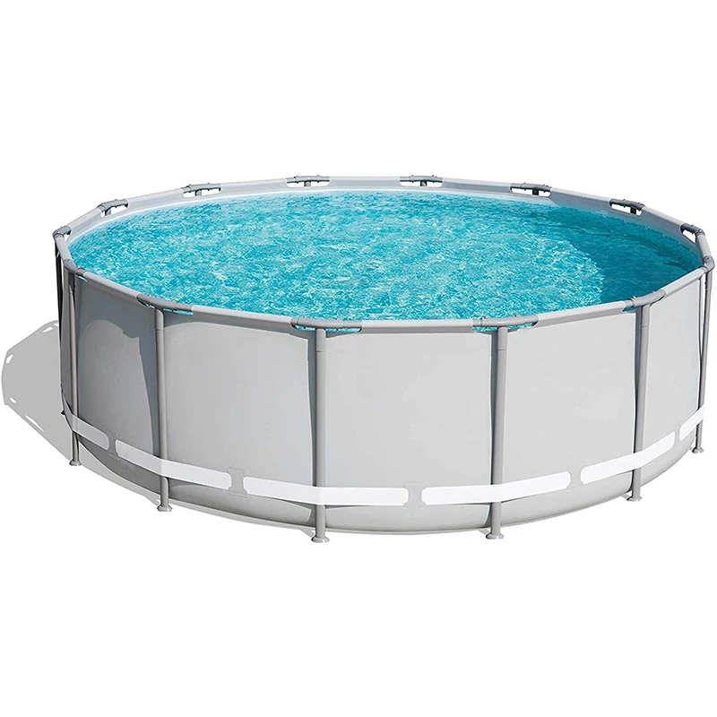 Wholesale High Quality Easy Set Up Round Metal Frame Swimming Pool Outdoor
