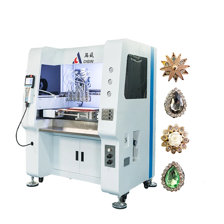 Stock In High Quality Diamond Dispensing Machine For Plastic Fridge Magnet