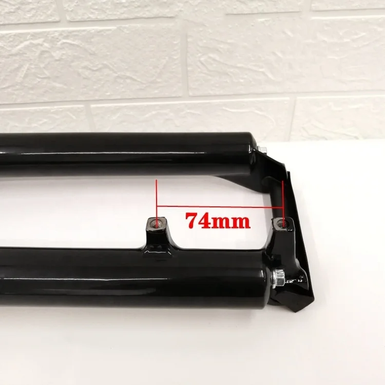 Aluminum Alloy Shock-absorbing Fork Suspension Mechanical Lock 26 inch Mountain Bike Front Fork