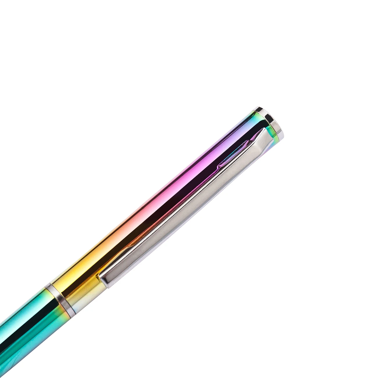 Wholesale Twist Action Slim Pen Rainbow Color Hotel Ballpoint Pen For Notebook