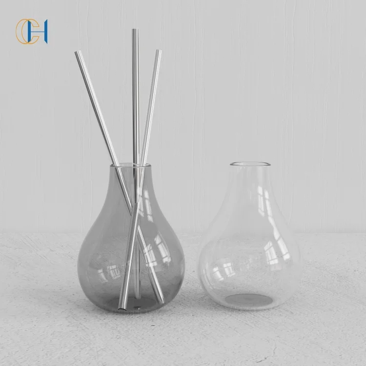 2024 C&H Stainless Candles Fiberglass Burning Mineral Oil Timeless Candle with Customized Package as Gift