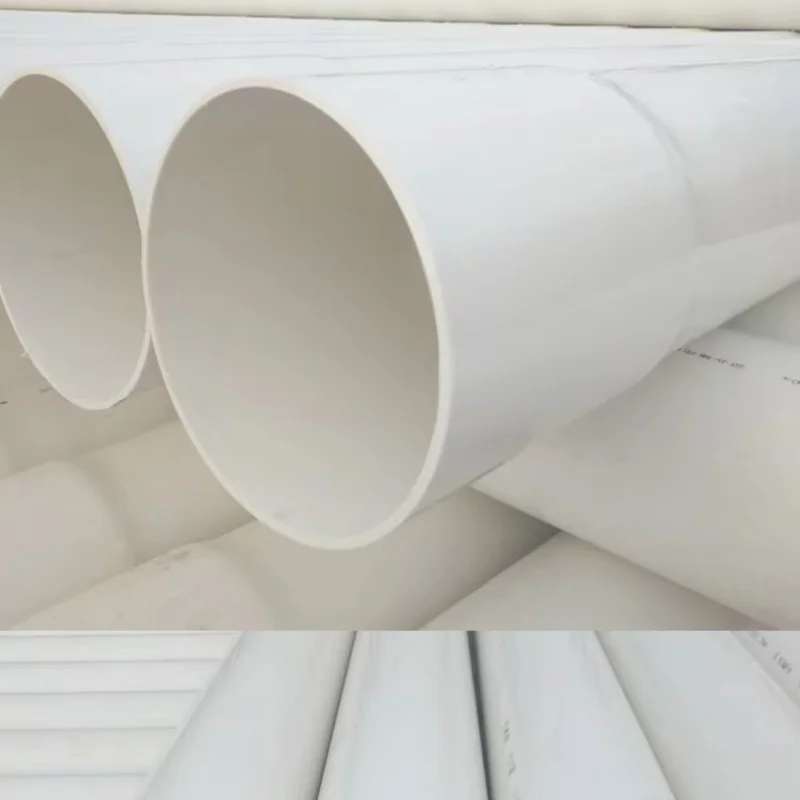 Rigid Polyvinyl Chloride PVC Plastic Pipe Supply Pipe Drain Pipe 110 mm 63 mm 32 mm