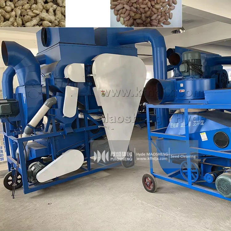 5 T per hour Peanut cleaning machine groundnut peanut sheller thresher peanut shelling machine