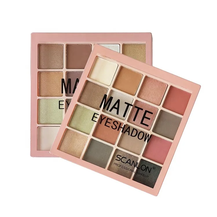 direct factory supply 16 colors custom eyeshadow palette makeup