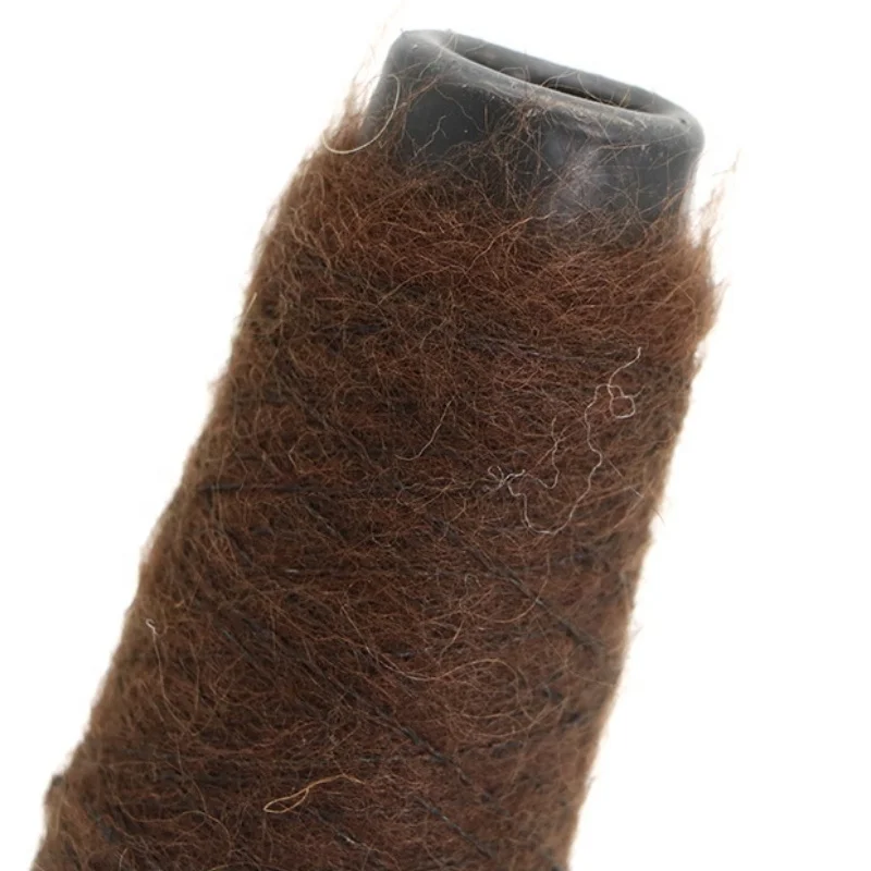 Fancy Yarn Factory Wholesale 33% Wool 33% Super Kid Mohair 28% Nylon 6% Spandex Wool Blended Yarn 12NM/1 Noble Mohair