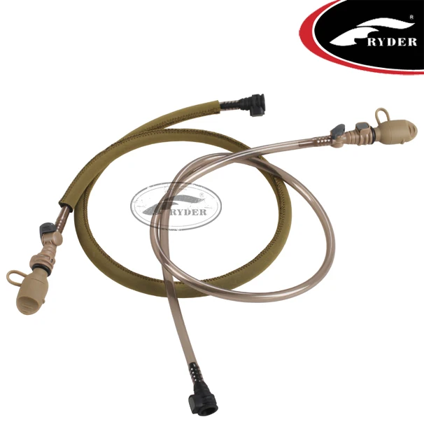 Thermal Neoprene Covered Hose Set Hydration Bladder Insulated Tube Kit for Outdoor Sports Drink Hands-Free on the Move