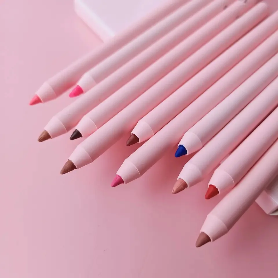 Private Label 39 Colors Vegan and Cruelty Free Twist Lip Liner High Quality Custom Your Brand Colorful Vendor