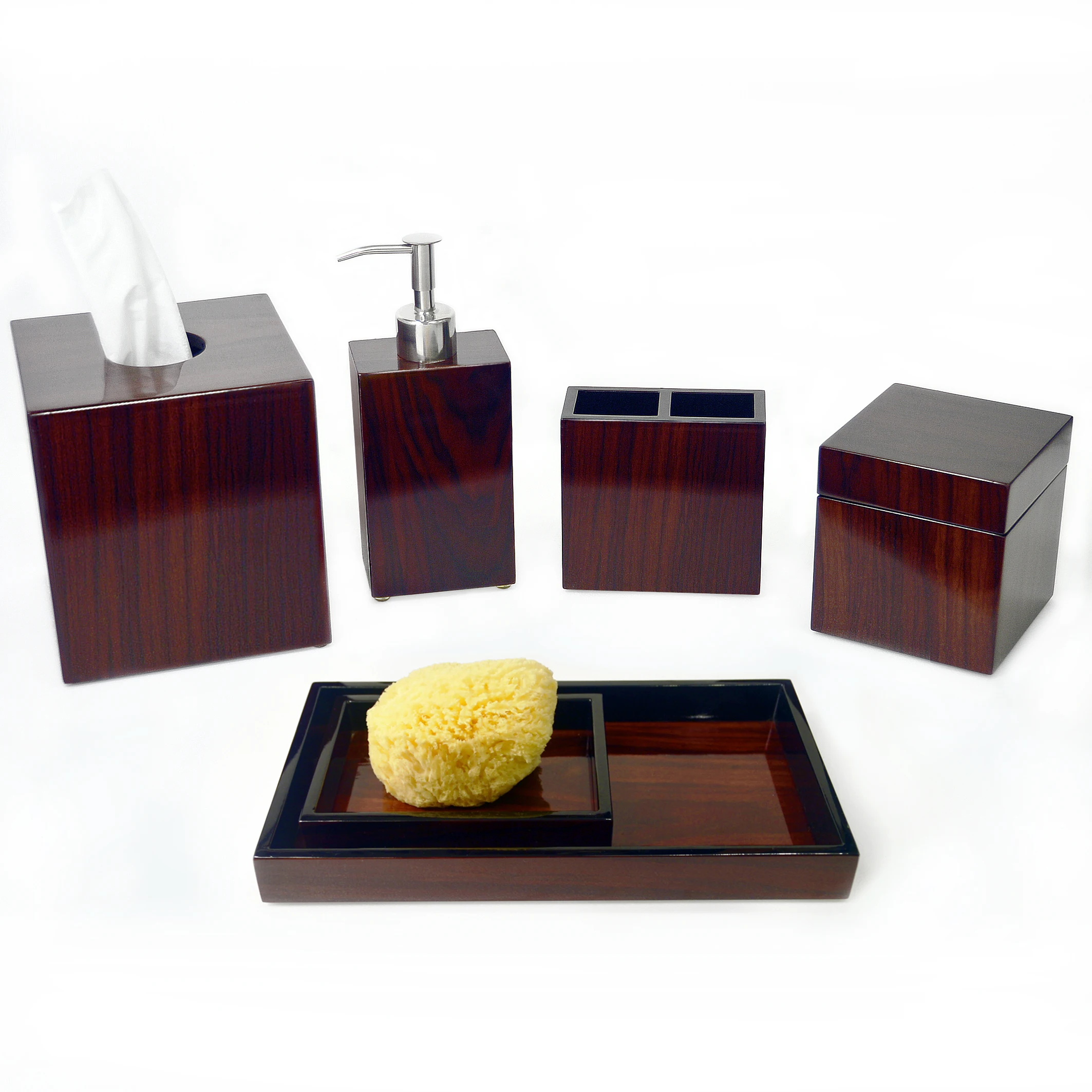 Well Designed Taiwan Supply Bathroom Room Wood Accessory Vanity Sets