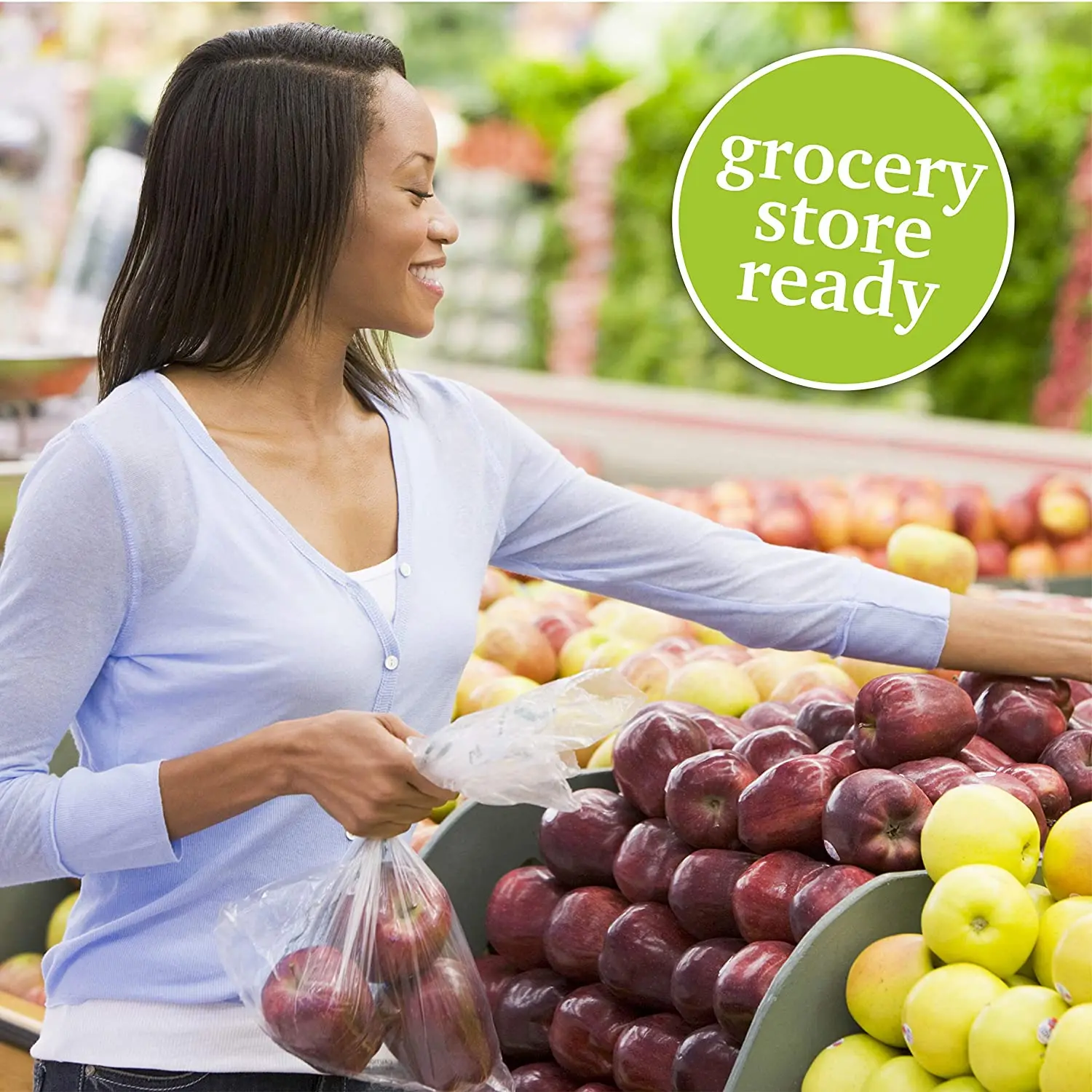 Roll Free Cheap Price Plastic Fresh Keep Fruit Vegetable Food Storage Packaging Bags For Supermarket