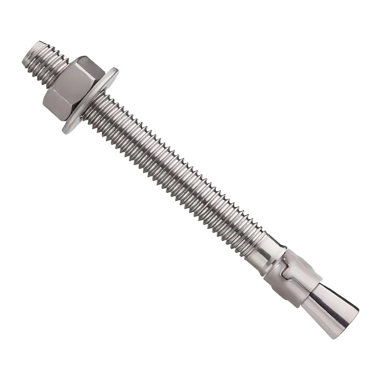 NBHC001AN High Quality Carbon Steel M6 M8 M10 galvanized Expansion Hex Washer Nut Bolt Anchor Wedge Anchor