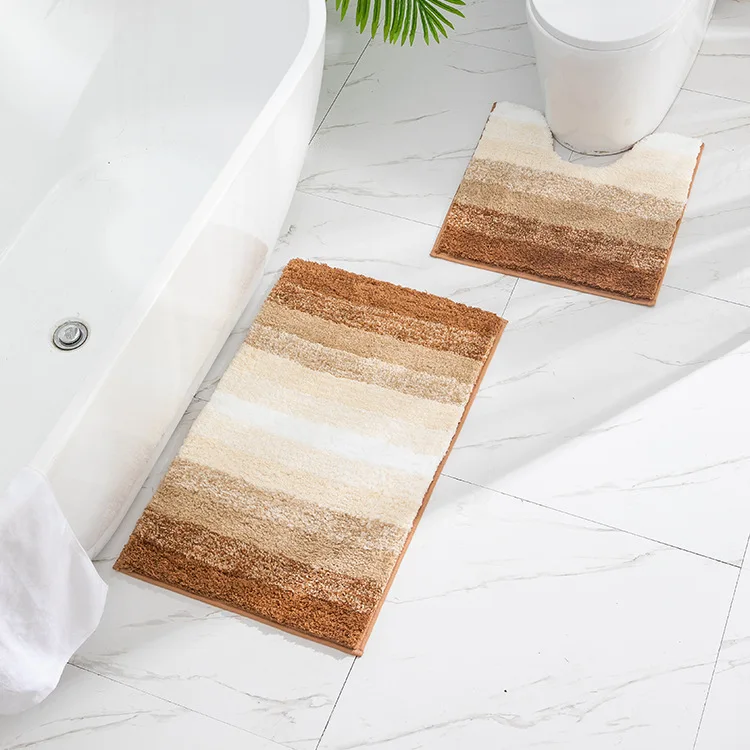 High Quality Flocking Anti Slip Mat Strong water absorption Carpet For Living Room And Washing Room