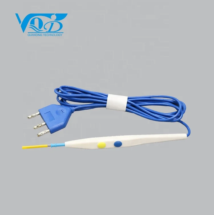 Wholesale High Frequency Disposable ESU Pencil  Electrosurgical Pencil with Cable
