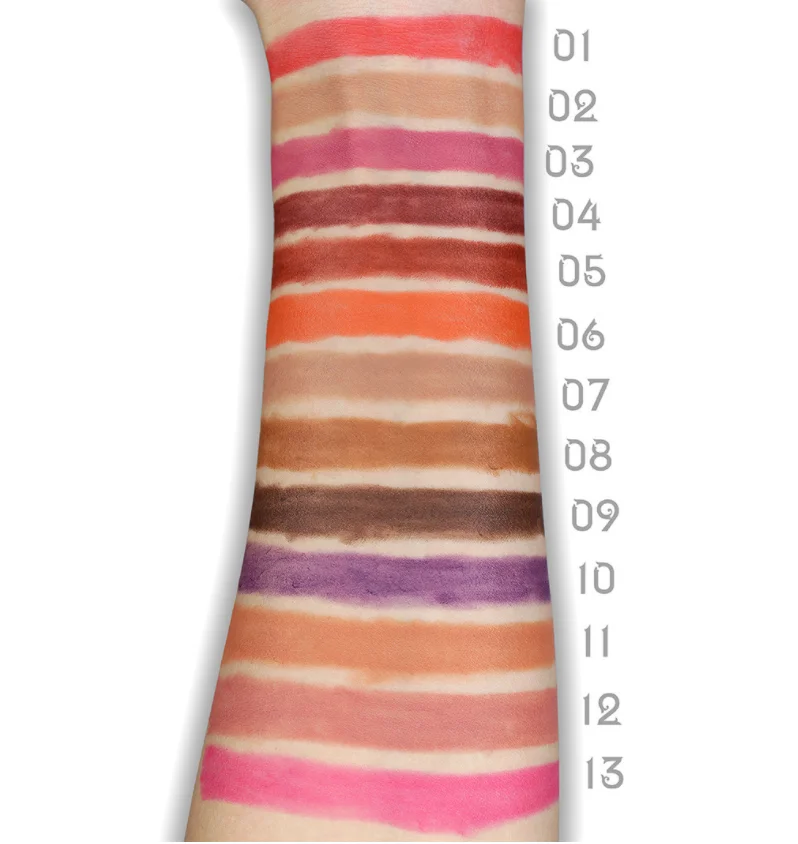 Makeup lip liners brown lip liner pencil private label