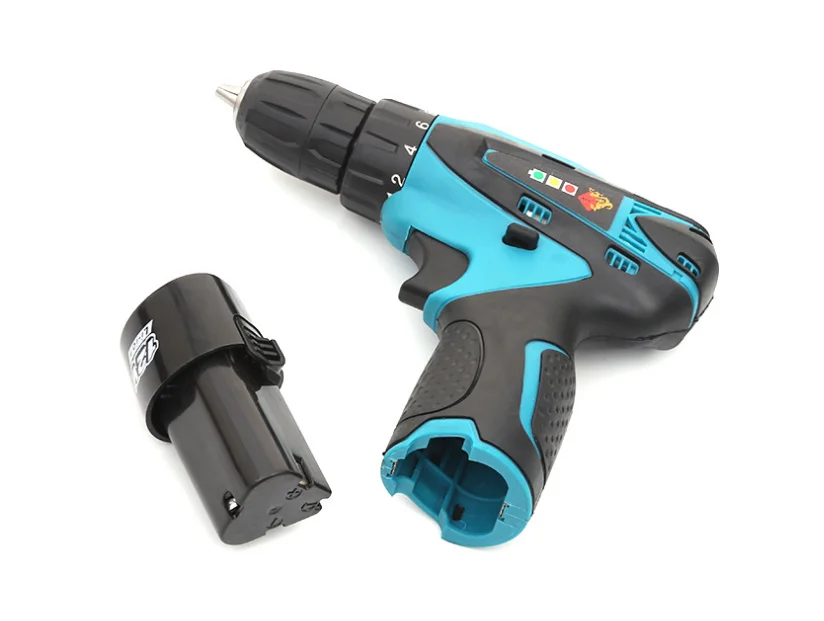 123 Pieces Multi-functional Mechanic Hardware Impact Drill Household Power Tools Set