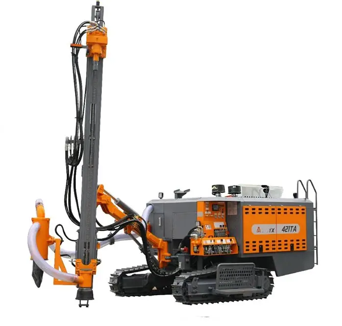Drill rig for magnetic basalt hot selling crawler drilling machine in Africa/Zimbabwe/Mexico