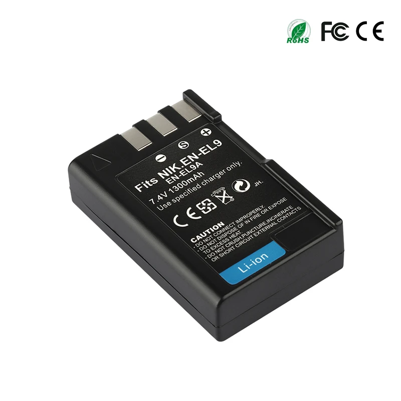 Huiyuan EN-EL9 EN EL9 EN-EL9a EN EL9a EL9a Camera Battery For EN-EL9a D40 D60 D40X D5000 D300 L15 Batterie