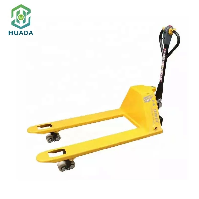 High quality china 2.5 tons Warehouse Double Pressure Relief hand pallet truck hydraulic hand pallet truck