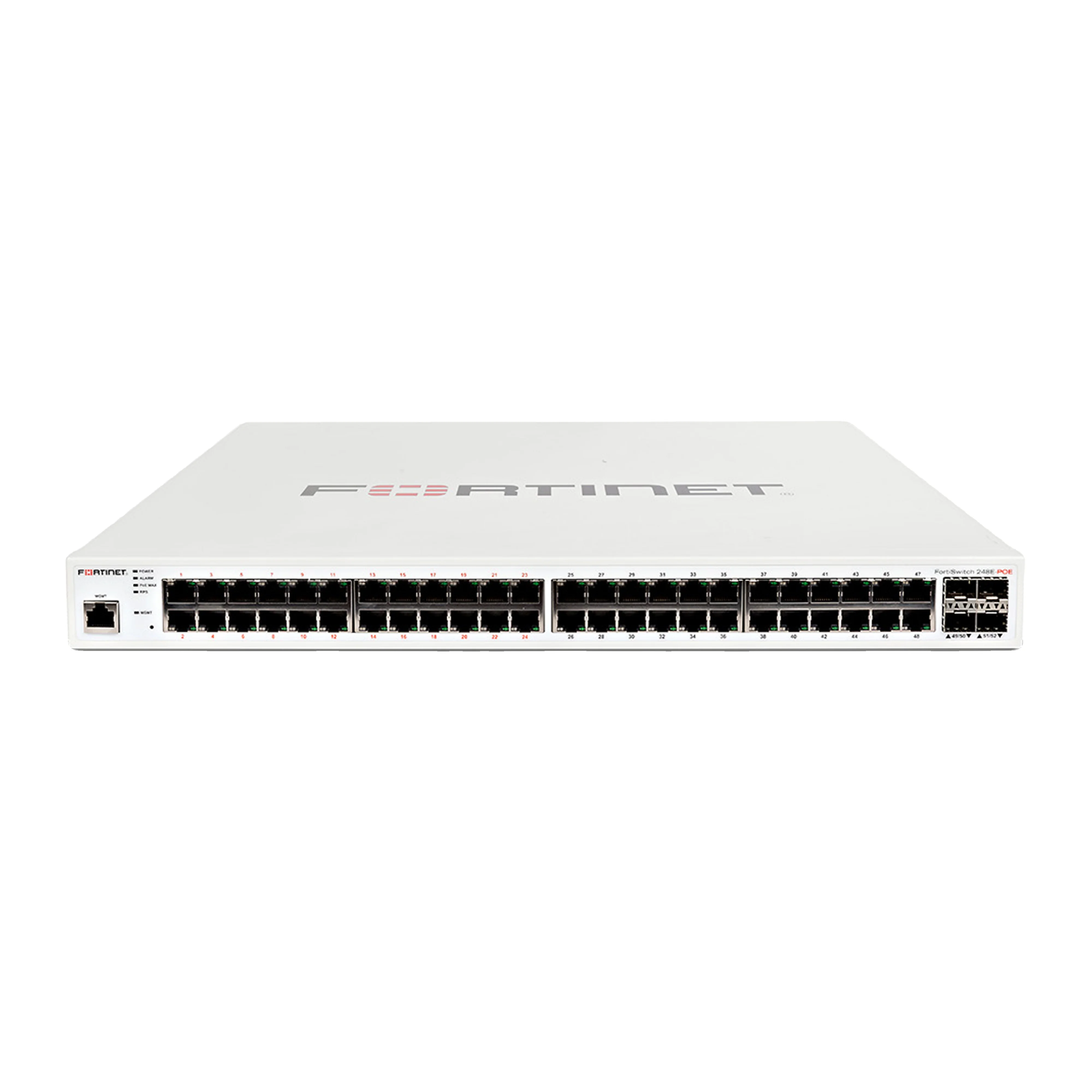 Fortinet FortiSwitch 248D 48 x GE RJ45 ports, 4 x GE SFP Layer 2/3 FortiGate Switch FS-248D FS-248E-FPOE FS-248E-POE
