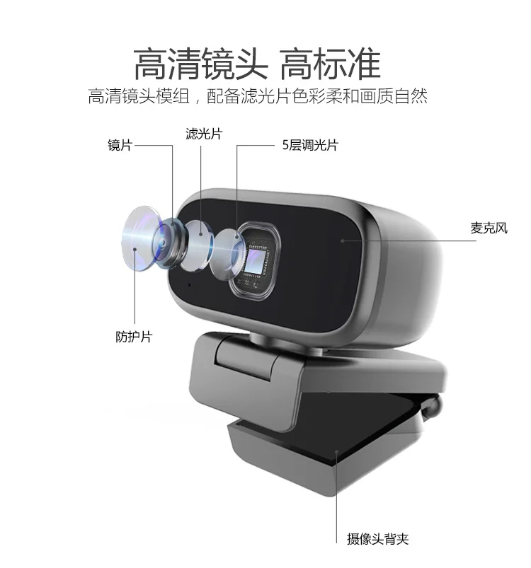  mini camara espia HD digital camera 1080P driver-free built-in microphone live broadcast