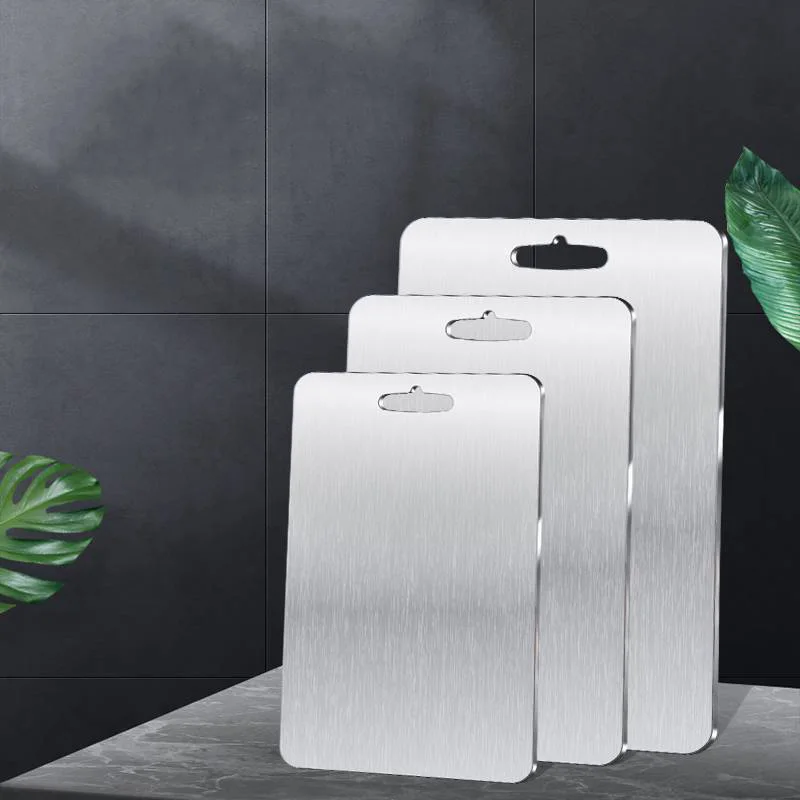 100% Titanium Cutting Board Household Meat Cutting Board Fruit Cutting Thickening Double-sided Multi-functional Outdoor Portable