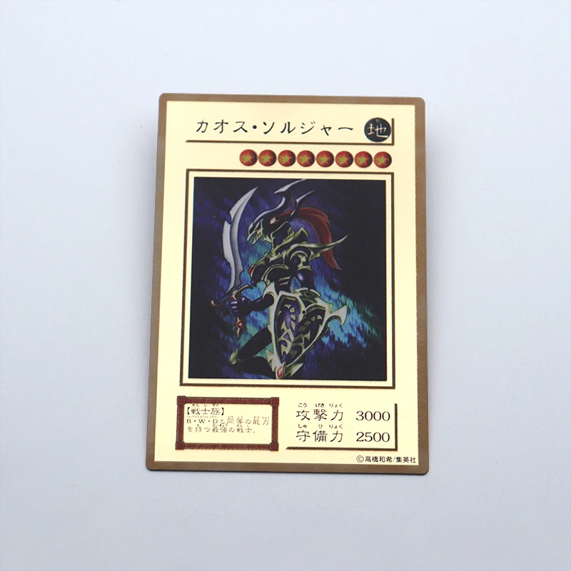Personalization Design Luxury Printing Black Gold Magic Metal Playing Cards Cute Anima Customized Metal Game Cards