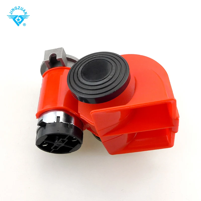 Car Truck Compact Dual Tone Siren Air Loud Horn Snail Electronic Pump Horn