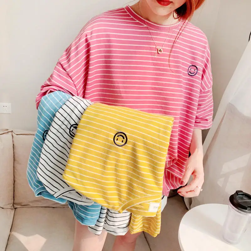 Fashion Wholesale Summer Striped Pet Parent-child Outfit Cat Puppy Breathable Owner Dog T-shirt Clothes