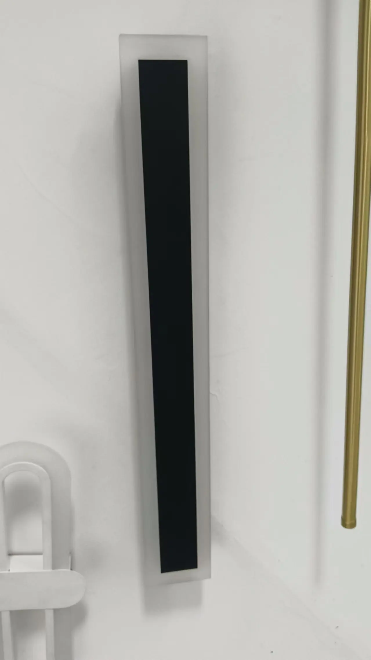 Black Led Exterior Light Fixtures Wall Mount Ip65 Waterproof Modern Porch Lights Wall Sconce Acrylic Led Long Linear Outside