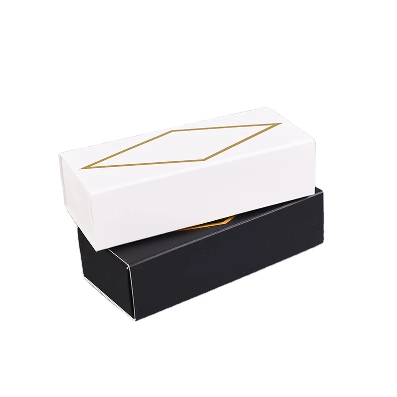 Wholesale printing lipstick packaging box, makeup packaging drawer paper box, custom cosmetics pull type gift box color box