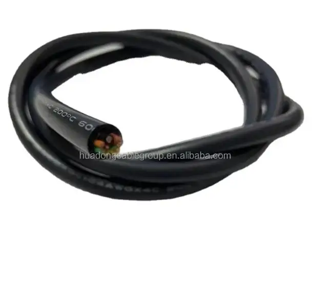 SiHF Silicone Power and Control Cable for use in Machine