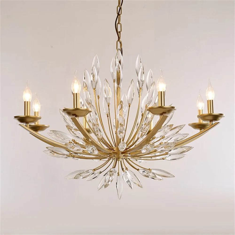 Modern Italian Art Design Indoor Luxury Chandelier Decor Fixture Hotel Home Nordic Villa LED Ring Crystal Pendant Hanging Light