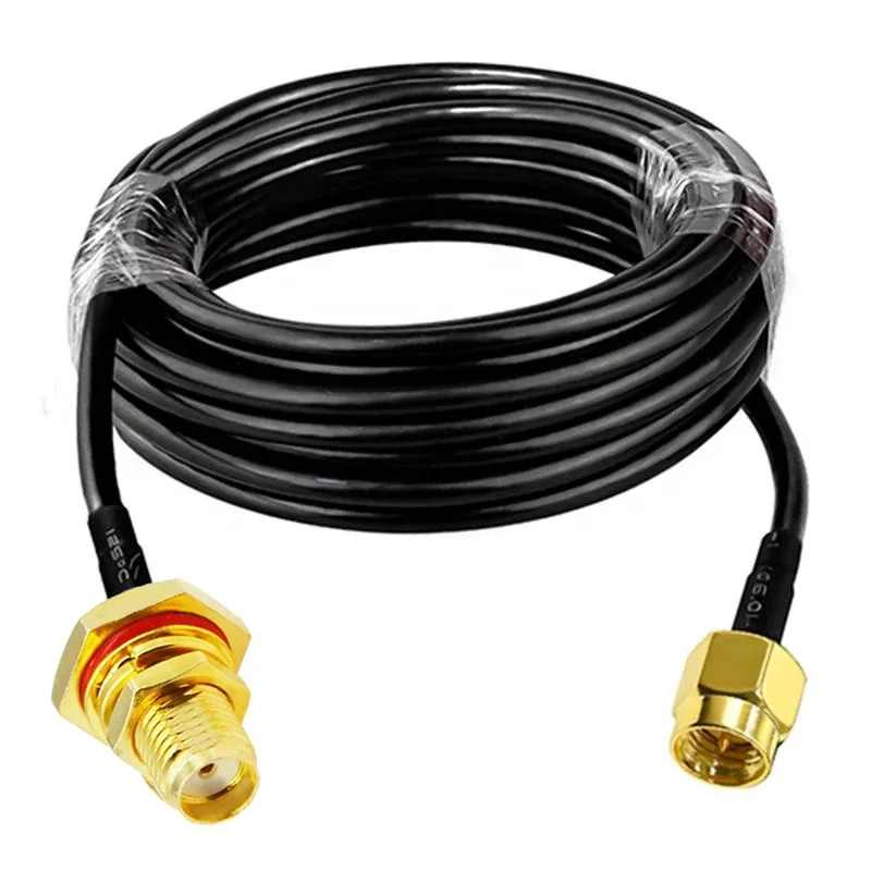 Sma Female To Umrf Male Optical Cable Rg58/50-3 Rg58 Sma Cable Ip67 Waterproof