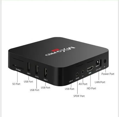 
Mxq pro 4k 2GB MXQ-4K set top box 1GB+2GB/8GB+16GB 4K HD network player Android TV box Smart tv 1GB Ram Android RK3228A 