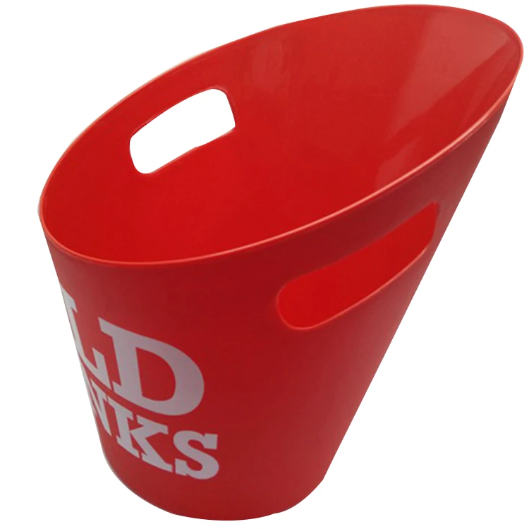 PP 3 bottle cheap plastic ice bucket