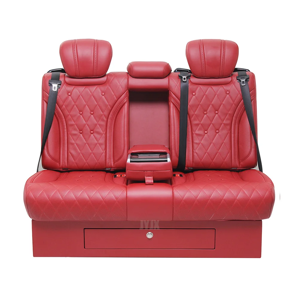 JYJX056 New Design High End Bench Sofa Bed Luxury Auto Seat for Van RV Motorhome