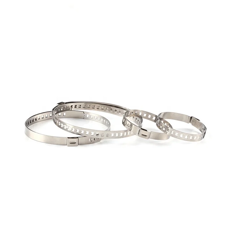 304SS Single Ear Hose Clamps Universal CV Boot Clamp For Driveshaft CV Boot Clips Auto Parts Axle CV Joint Boot Crimp Clamp