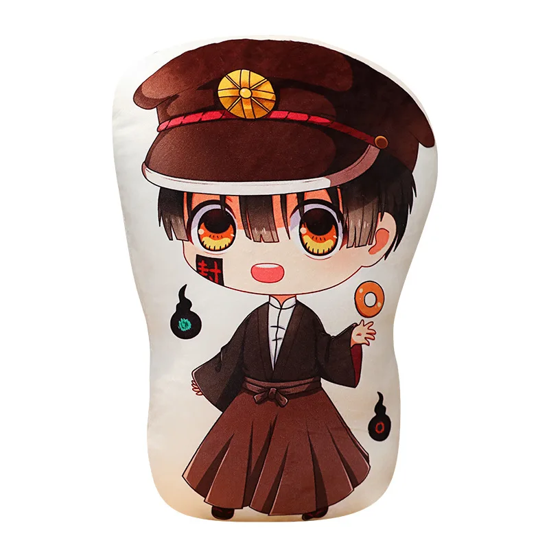 Anime Demon Slayer Stuffed Pillow Toilet Bound Hanako Kunplush Soft Plush Two-Dimensional Anime Doll Nap Pillow Gifts