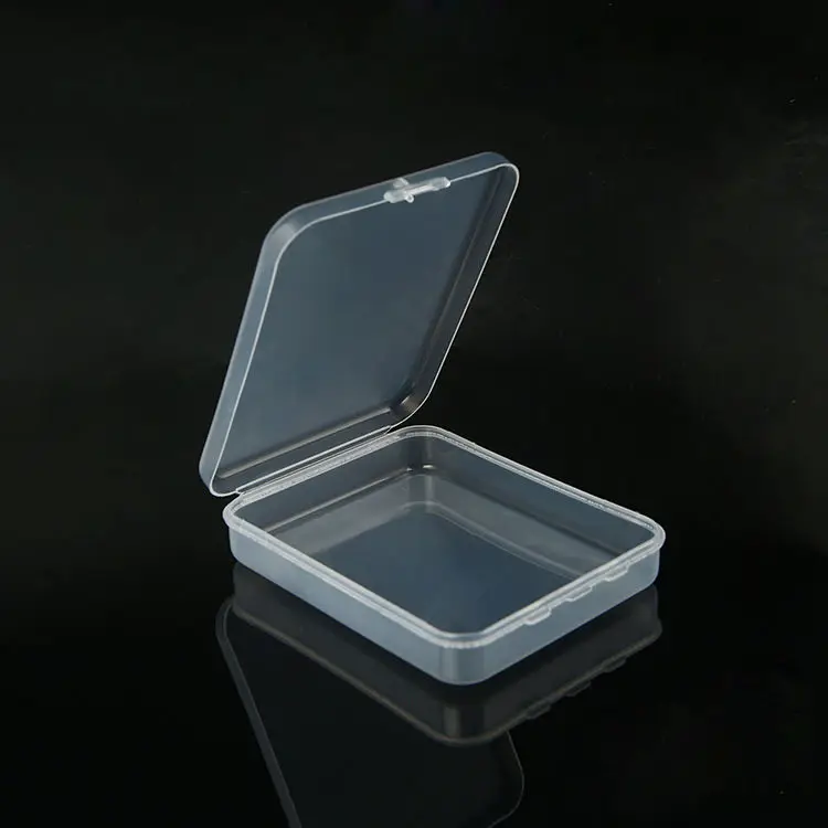 Wholesale Price Memory Card Case Transparent Standard SD SDHC Case Holder Box Storage Plastic Box