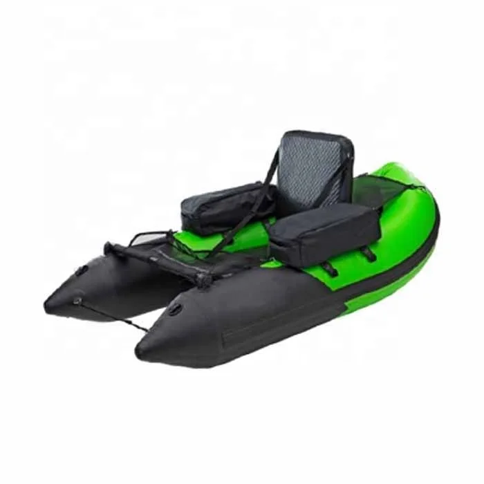 Ultimate сверхмощная лодка bellyboat из ПВХ с набором для ремонта ножным насосом и сумкой