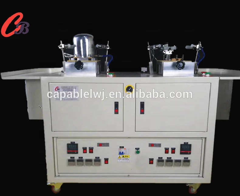 Гладильная машина для бейсболок с двумя алюминиевыми формочками