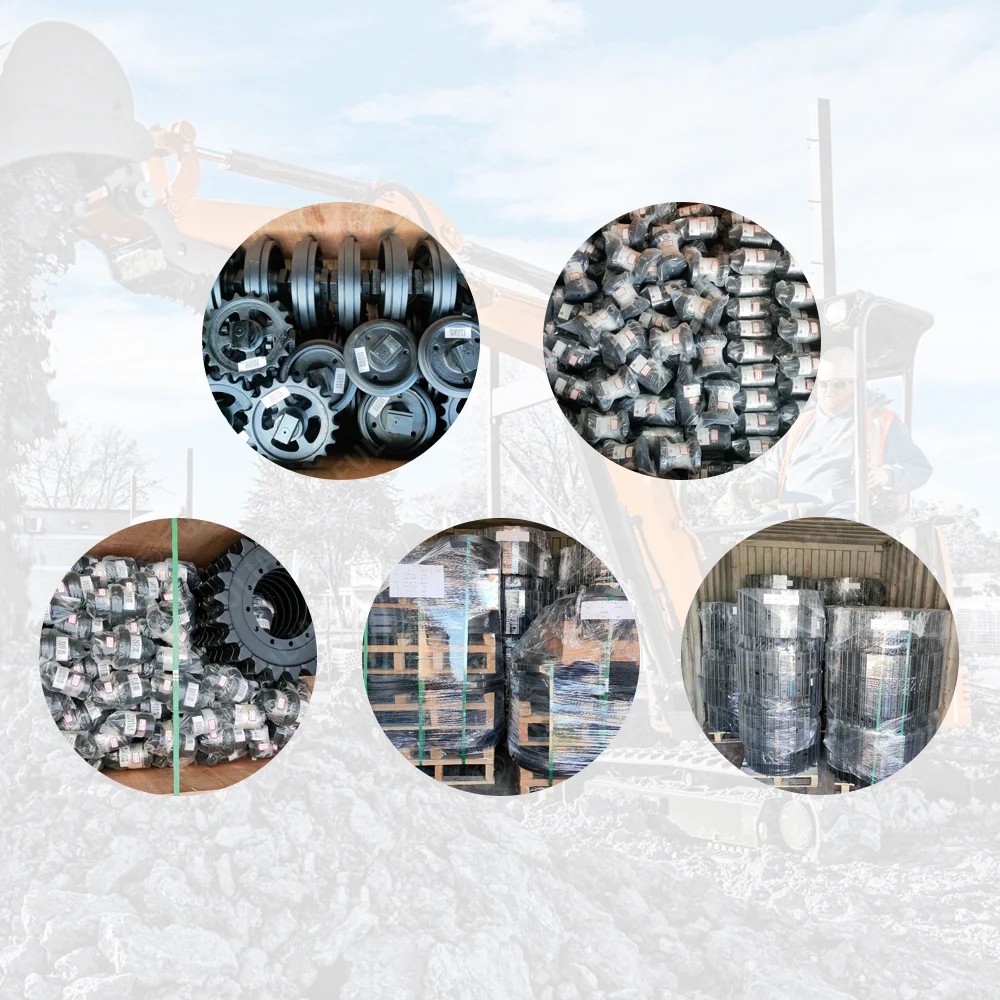 Compact Track Loader Undercarriage Parts Rubber Track Sprocket Track Bottom Roller Front Idler Rear Idler FOR Multiple Brand