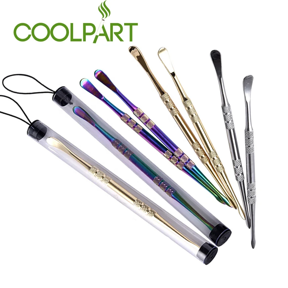  Пользовательский инструмент Dabber с пластиковой трубкой Dab Rig восковой испаритель для